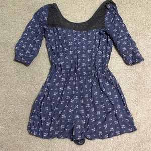 Abercrombie floral romper